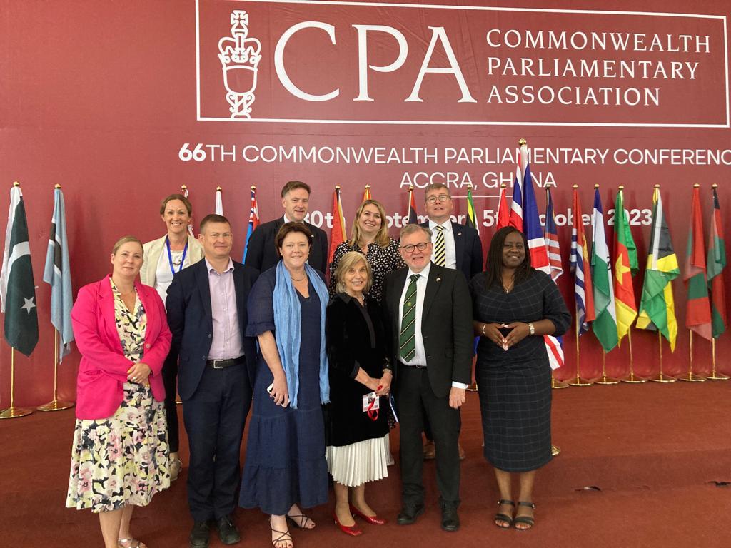 The CPA UK delegation at the Conference