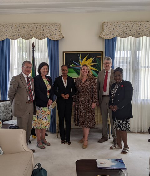 Bilateral Trade and Constitutional Questions are Key Topics on CPA UK Visit to Jamaica listing image